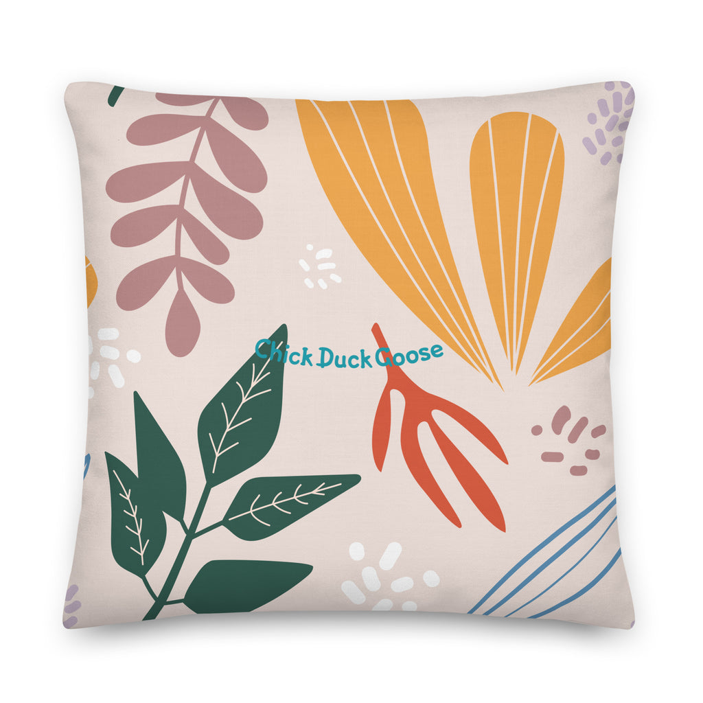Little Orange Bird Pillow