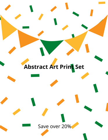 Abstract Art Print Set