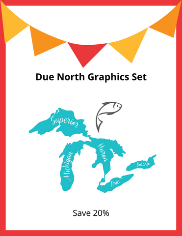 Due North Graphics Set