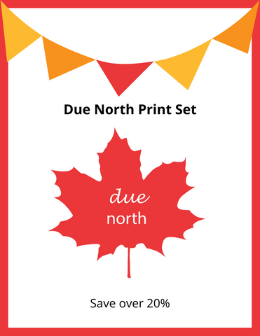 Due North Print Set