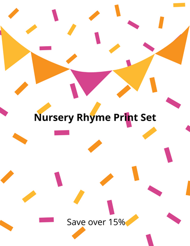 Nursery Rhyme Print Set