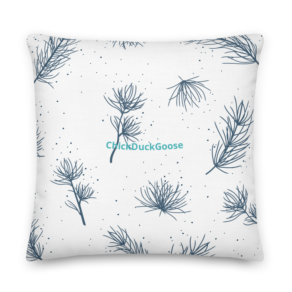 Pine Needles On the Snow Pillow