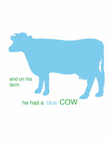 Blue Cow